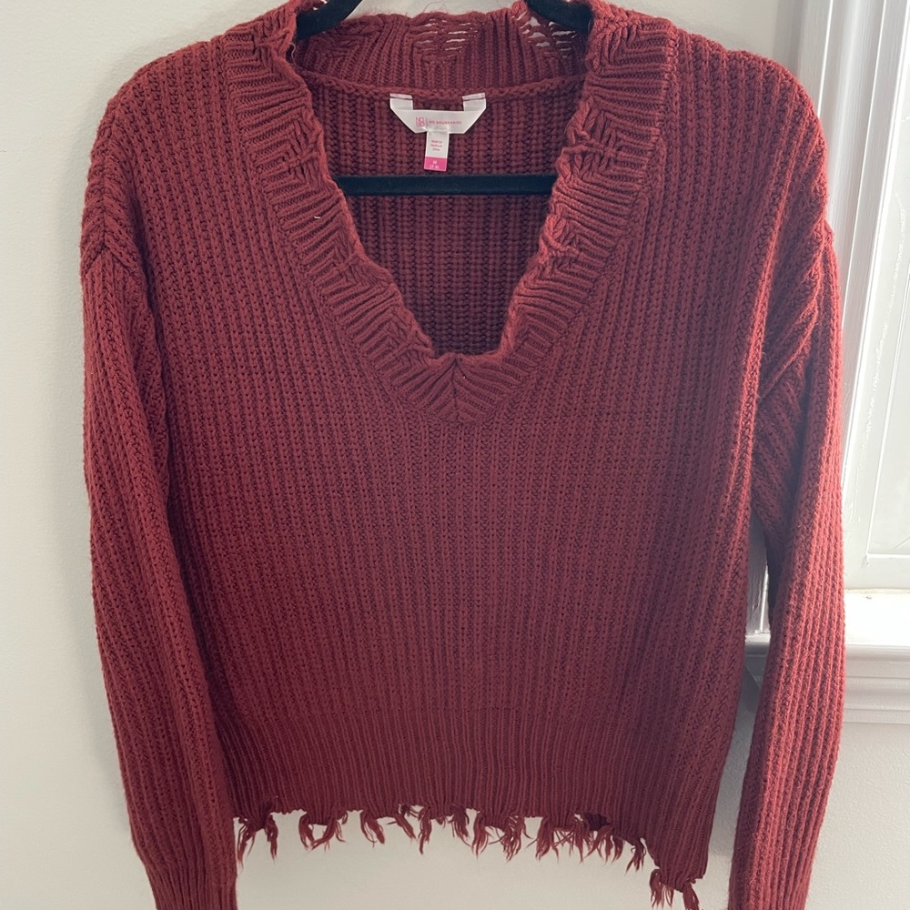 Knit Red Sweater